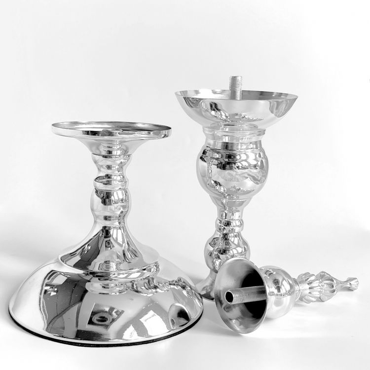 Фурнитура для фруктовницы «Аврора», серебряная, 42 см — картинка 2