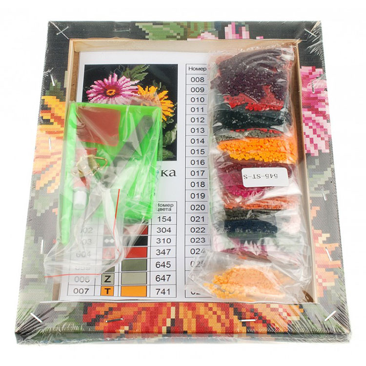 Алмазная вышивка «Герберы» — картинка 3