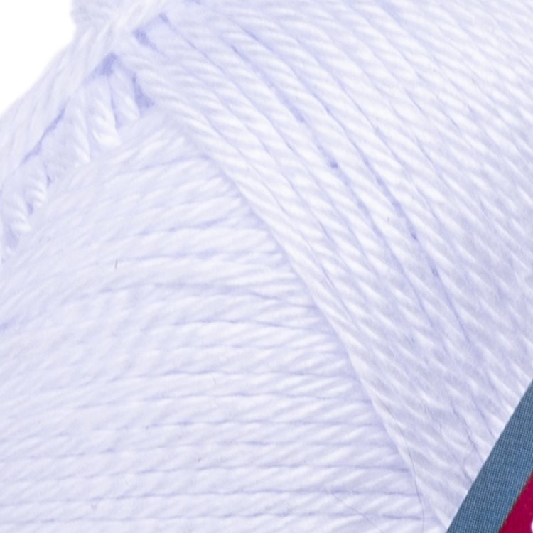 Пряжа YarnArt Luxor (Луксор гиза коттон) (1200), ультра белый, 10 шт. по 50 г — картинка 2