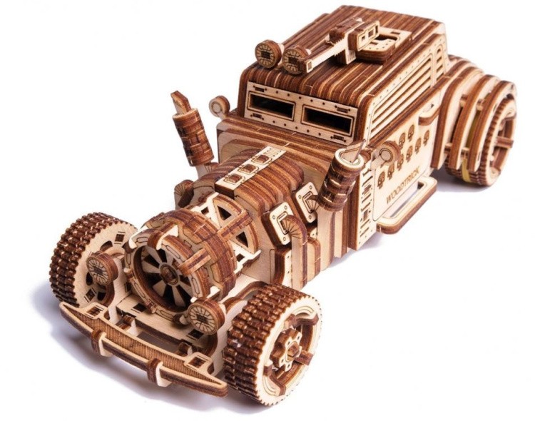 Сборная модель Машина Апокалипсис (Родстер), 280 элементов, Wood Trick — картинка 6