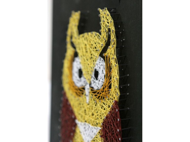 Набор для творчества STRING ART PREMIUM «Ушастая сова» — картинка 6