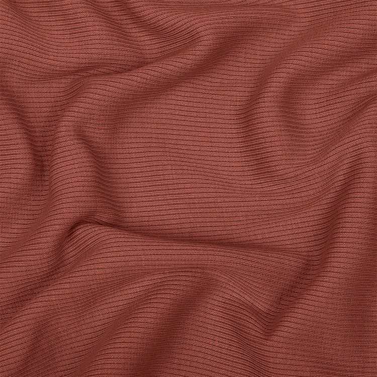 Ткань трикотаж Кашкорсе с лайкрой, 15 м, ширина 120 см, цвет: чайная роза, TBY — картинка 2