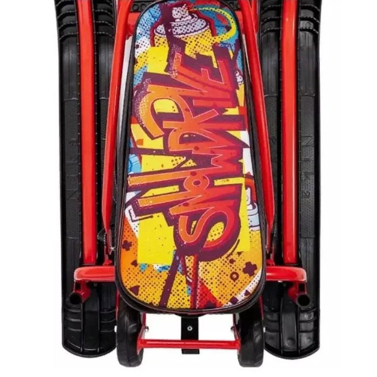 Снегокат детский со спинкой Тимка спорт 6 Граффити — картинка 14