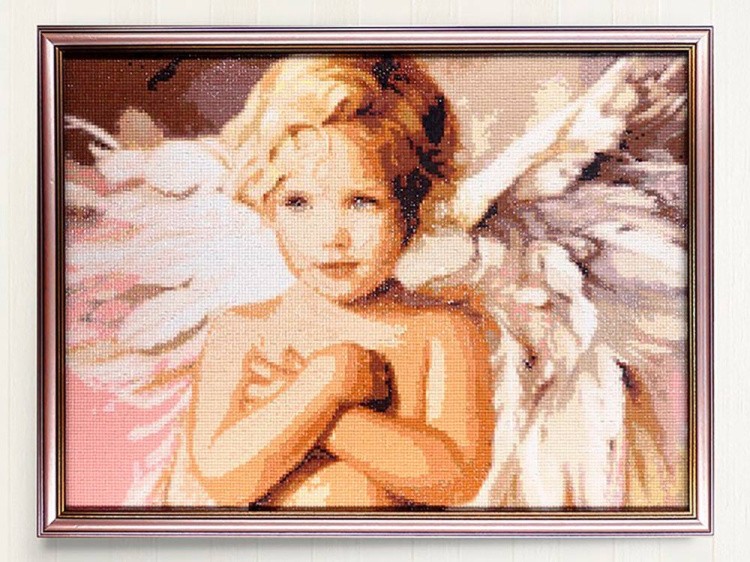 Алмазная вышивка «Ангел с крыльями» — картинка 2