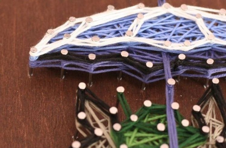 Набор для творчества STRING ART «Тоторо» — картинка 2