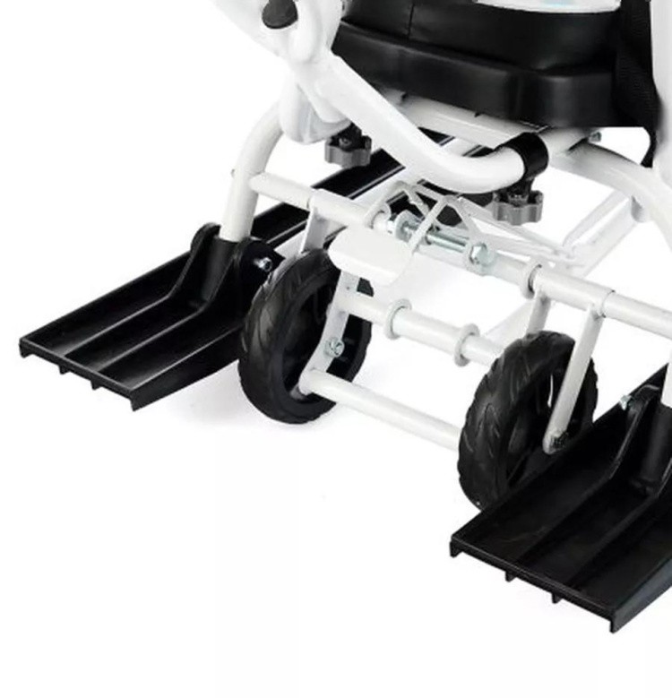 Снегокат детский 111 Mobile с ручкой (Зайка) — картинка 10