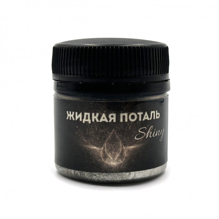 Жидкая поталь Shiny Белое золото, 30 мл — картинка 3