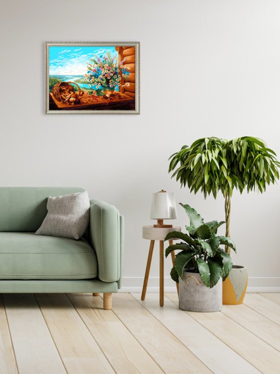 Картина по номерам «Дары леса» — картинка 8