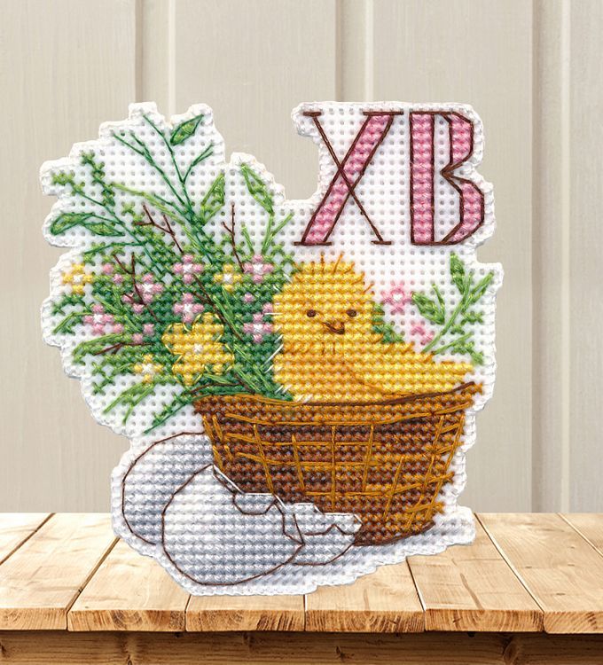 Набор для вышивания «Пасхальный цыпленок. Магнит» — картинка 2