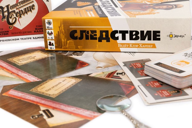 Настольная игра «Следствие. Ведёт Клэр Харпер», Эврикус — картинка 9
