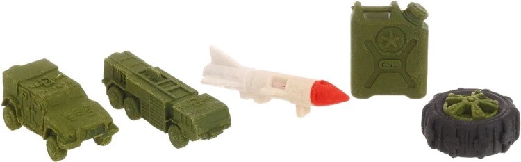 Ластик-пазл «Военная техника» — картинка 2