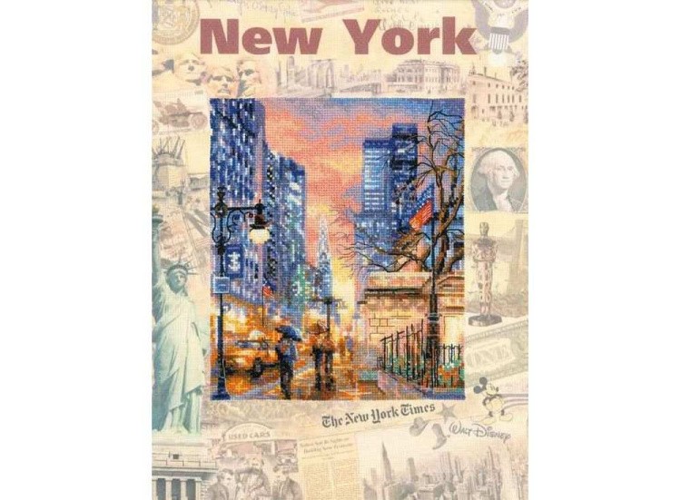 Набор для вышивания «Города мира. Нью-Йорк»