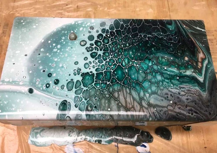 Медиум для акрила​ Fluid-bubbles, Art Blong — картинка 2