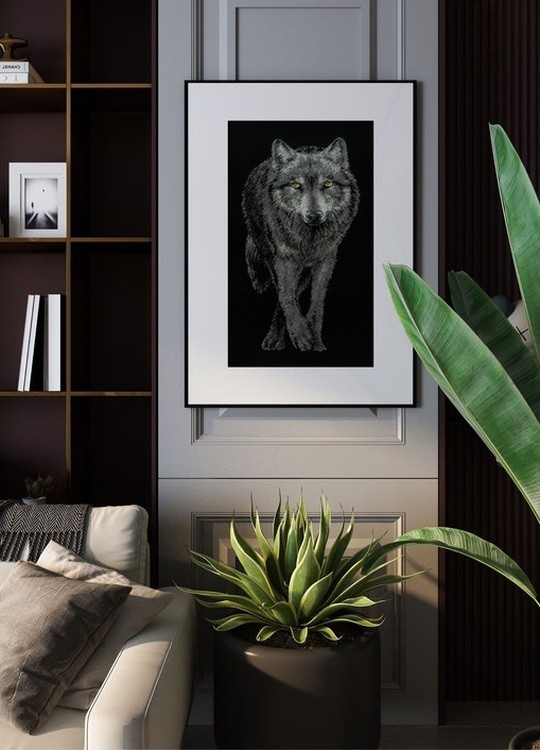 Набор для вышивания «Вожак стаи» — картинка 7