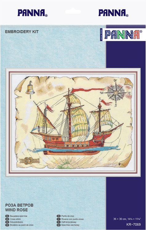 Набор для вышивания «Роза ветров» — картинка 2
