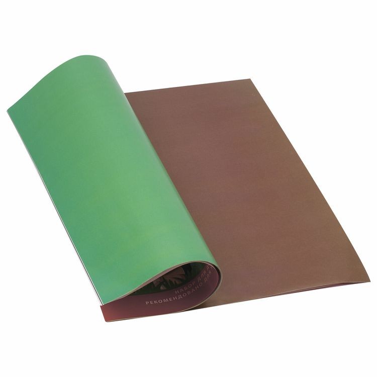 Цветная бумага А4 мелованная (глянцевая) «Зайчата», 10 листов, 10 цветов, Brauberg — картинка 2