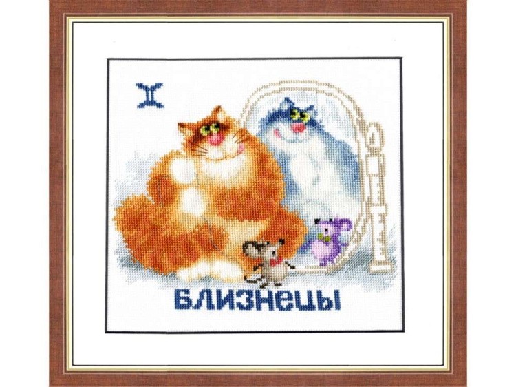 Набор для вышивания «Знак зодиака «Близнецы»» — картинка 2