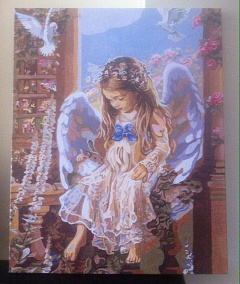 Картина по номерам «Нежная любовь» Сандры Кук