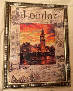 Набор для вышивания «Города мира. Лондон» Набор для вышивания «Города мира. Лондон»